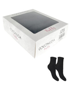 Box regalo calza invernale pelosa da donna Coconuda